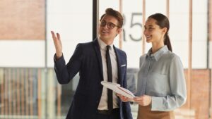 looking at a commercial property