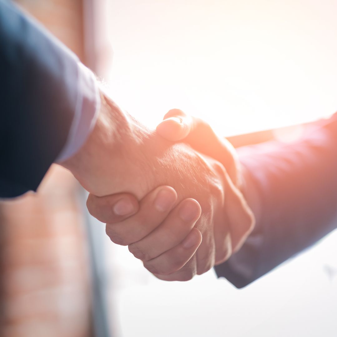 shaking hands