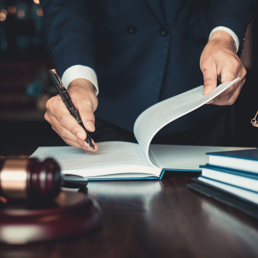 Judge reviewing legislation