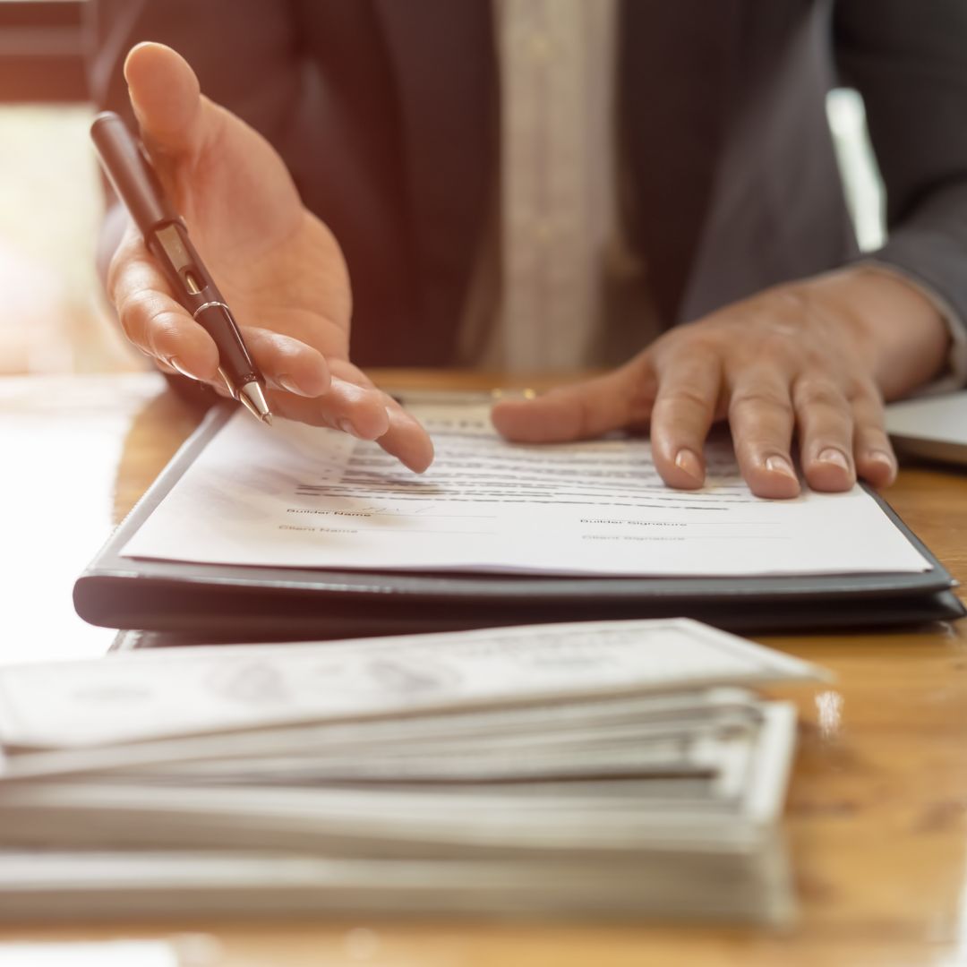 Asking to sign contract