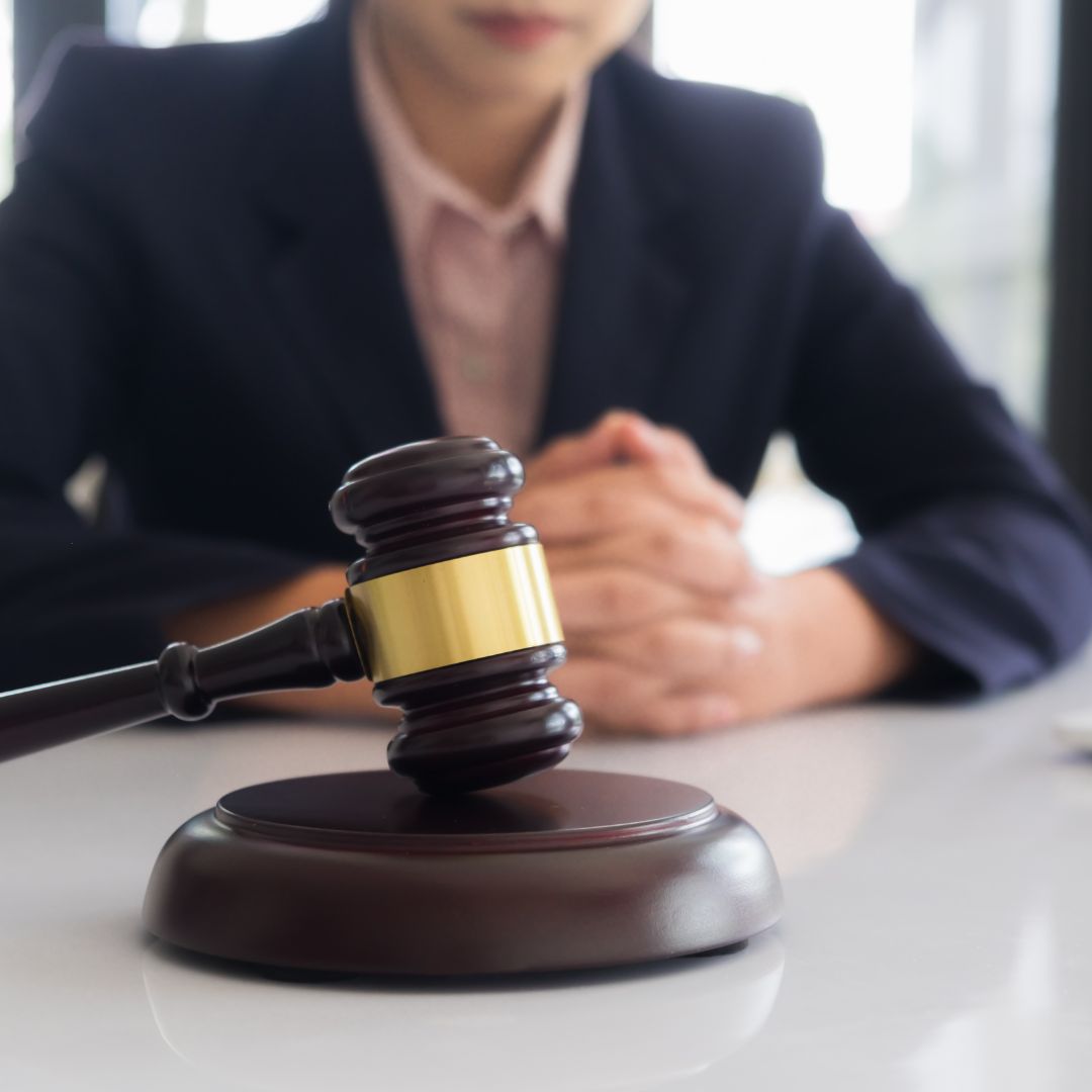 lawyer at a desk