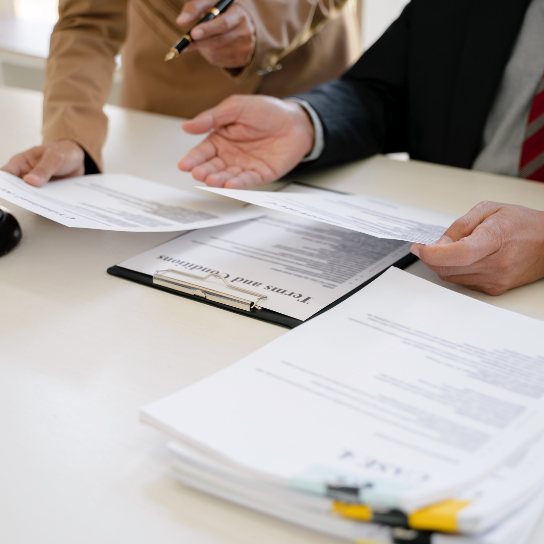 image of a legal meeting