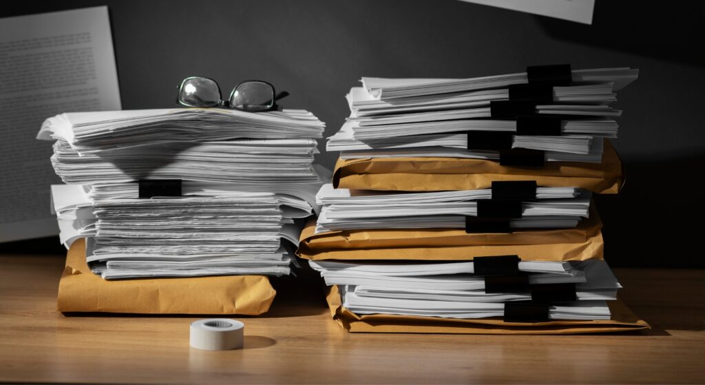 image of paperwork